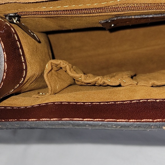 Patricia Nash Kent Countryside Crossbody Shoulder Bag Satchel Purse Tote - Picture 13 of 16